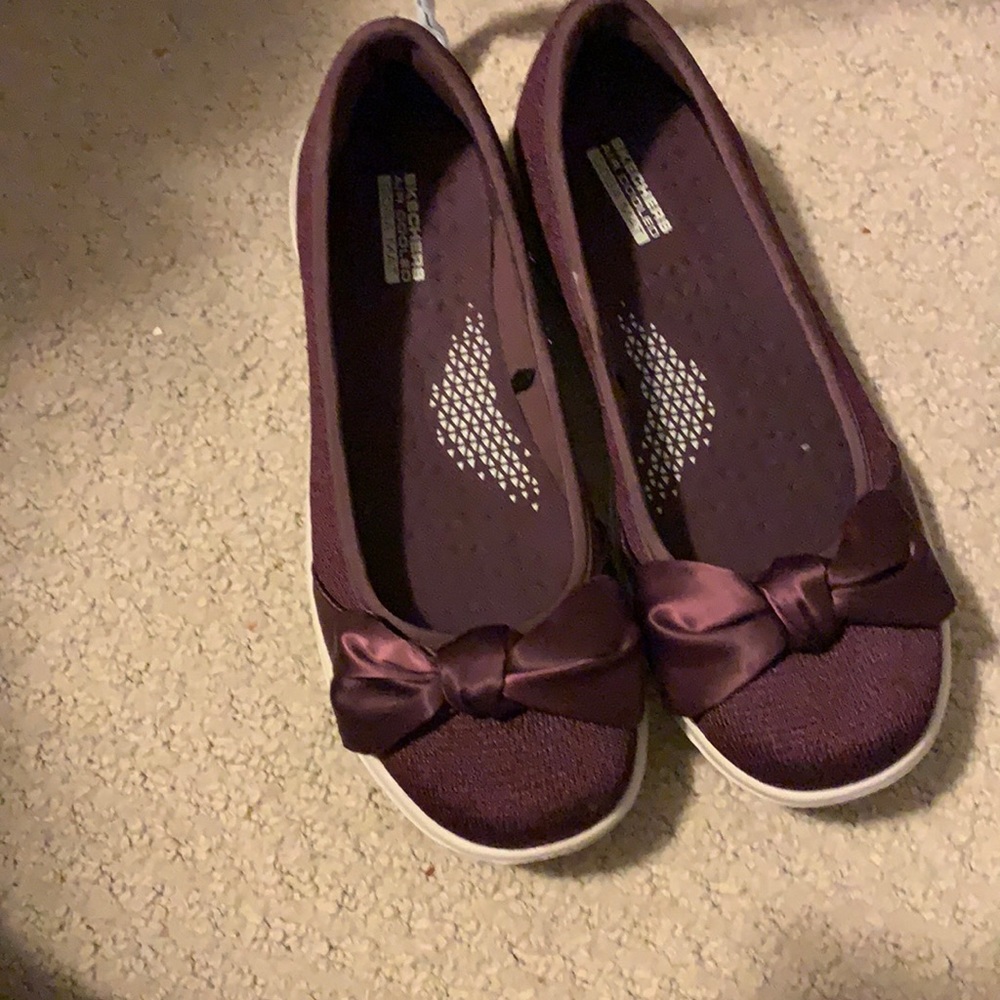 Purple air cooled sketcher very comfortable